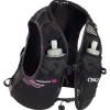 New Gilet Trail Finisher 5 + 2 Flasks Souples 500 ml Black Pink Gilet De Trail