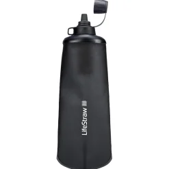 Gourdes<LifeStraw Gourde Collapsible Squeeze Bottle 1L Dark Grey