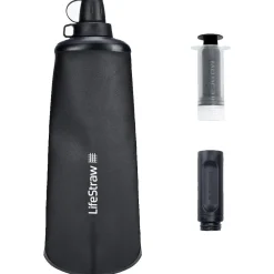 Gourdes<LifeStraw Gourde Collapsible Squeeze Bottle 1L Dark Grey