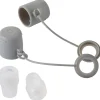 Hot Gourde Soft Valve Cover Clear Alloy Gourdes