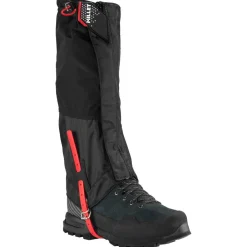 Best Guêtres Alpine Gaiter Dry Edge Black Red Guêtres