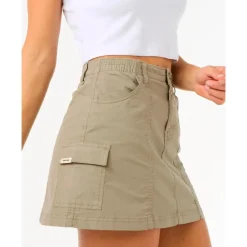 Combinaison - Robe<Rip Curl Jupe Cruisin Cargo Mini Skirt Sage