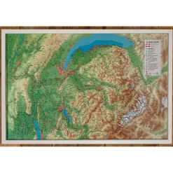 Sale La Haute-Savoie + Cadre Carte 3D
