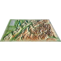Sale La Savoie + Cadre Carte 3D
