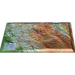 Clearance Le Cantal + Cadre Carte 3D