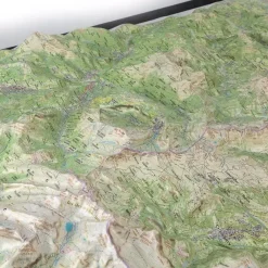 Online Le Chablais Est + Cadre Carte 3D