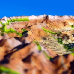 Carte 3D<3DMAP Le Massif Du Vercors + Cadre