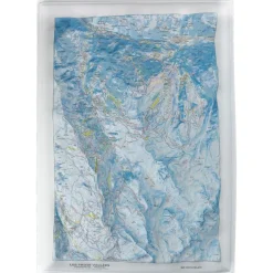 Outlet Les 3 Vallées - Courchevel/Méribel + Cadre Carte 3D