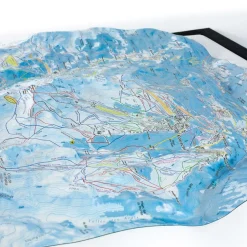 Outlet Les 3 Vallées - Courchevel/Méribel + Cadre Carte 3D