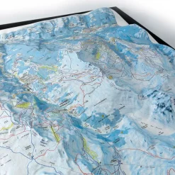 Outlet Les 3 Vallées - Courchevel/Méribel + Cadre Carte 3D