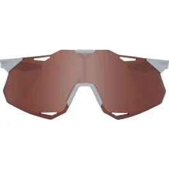Hot Lunettes de soleil 00% Hypercraft Xs Matte Stone Grey Hiper Crimson Silver Mirror Lens Femme Lunettes Femme