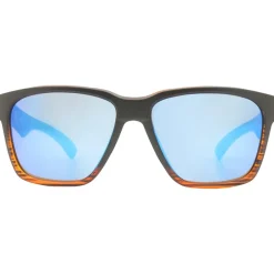 Lunettes Femme<AZR Lunettes de soleil Andy Noire Ecaille Mate Multicouche Bleu
