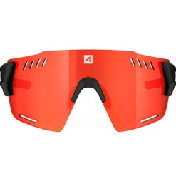 Best Lunettes de soleil Aspin Rx Noire Mate Multicouche Rouge Femme Lunettes Trail|Lunettes Trail-Running