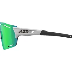 Lunettes Femme|Lunettes Femme<AZR Lunettes de soleil Aspin 2 Rx Blanche Mate Noir Multicouche Vert