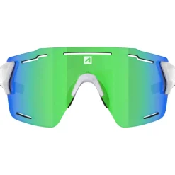 Lunettes Femme|Lunettes Femme<AZR Lunettes de soleil Aspin 2 Rx Blanche Mate Noir Multicouche Vert