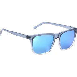Lunettes Femme|Lunettes Polarisées<AZR Lunettes de soleil Brad Crystal Bleue Crystal Vernie Polarisant Multicouche Bleu