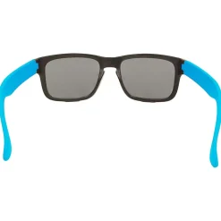 Discount Lunettes de soleil Cool Noire Mate Bleue Multicouche Bleu Enfant Lunettes Enfant
