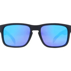 Discount Lunettes de soleil Cool Noire Mate Bleue Multicouche Bleu Enfant Lunettes Enfant