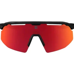 Outlet Lunettes de soleil Coffret Iseran Noire Mate Rouge Multicouche Rouge + Incolore Femme Lunettes Trail|Lunettes Trail-Running