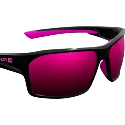 Lunettes Femme<AZR Lunettes de soleil Elite Noire Vernie Rose Multicouche Rose