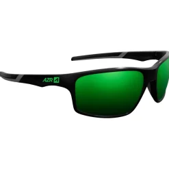 Discount Lunettes de soleil Fire Noire Mate Grise Multicouche Vert Femme Lunettes Femme