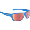Best Lunettes de soleil Flash Bleue Mate Multicouche Rouge Enfant Lunettes Enfant