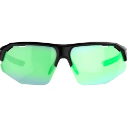 Outlet Lunettes de soleil Galibier Mat Noir Irisé Vert Photochromic Femme Lunettes Trail|Lunettes Trail-Running