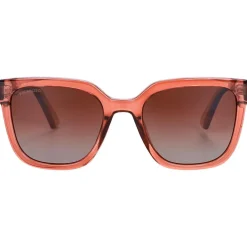 Best Lunettes de soleil Kate Crystal Rose Vernie Polarisant Gris Dégradé Femme Lunettes Femme|Lunettes Polarisées