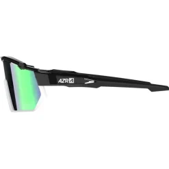 Lunettes Femme|Lunettes Photochromiques<AZR Lunettes de soleil Pro Race Rx Vernie Noir Blanc Multicouche Vert