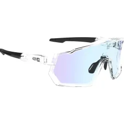 Lunettes Femme|Lunettes Homme<AZR Lunettes de soleil Pro Race Rx Crystal Vernie Noir Photochromique Irisé Bleu