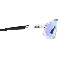 Lunettes Femme|Lunettes Homme<AZR Lunettes de soleil Pro Race Rx Crystal Vernie Noir Photochromique Irisé Bleu
