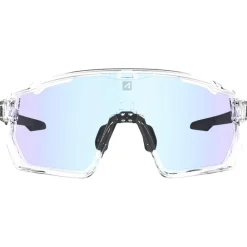 Lunettes Femme|Lunettes Homme<AZR Lunettes de soleil Pro Race Rx Crystal Vernie Noir Photochromique Irisé Bleu