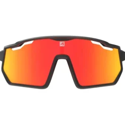 Lunettes de soleil Pro Race Jr Rx Noire Mate Multicouche Rouge Enfant Lunettes Enfant|Lunettes Photochromiques