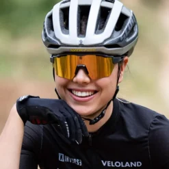 Lunettes Femme|Lunettes Photochromiques<AZR Lunettes de soleil Race Rx Noire Vernie Noire Multicouche Gold