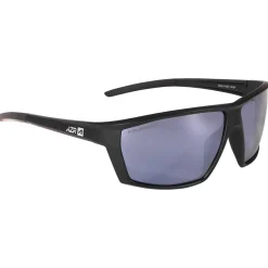 Lunettes de soleil Ranch Crystal Noire Mate Gris Miroir Polarisant Femme Lunettes Femme|Lunettes Polarisées