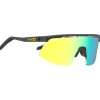 Hot Lunettes de soleil Team Jr Crystale Grise Vernie Multicouche Gold Enfant Lunettes Enfant