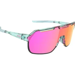 Lunettes Trail|Lunettes Trail-Running<AZR Lunettes de soleil Victory Rx Crystal Grise Vernie Multicouche Rose