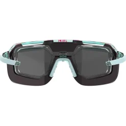 Lunettes Trail|Lunettes Trail-Running<AZR Lunettes de soleil Victory Rx Crystal Grise Vernie Multicouche Rose