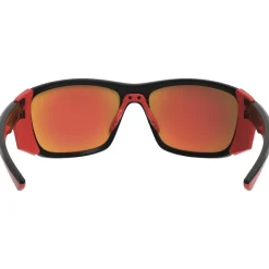 Online Lunettes de soleil Voyager Noire Mate Rouge Multicouche Rouge Femme Lunettes Femme