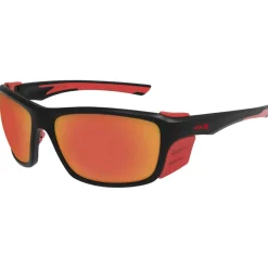 Online Lunettes de soleil Voyager Noire Mate Rouge Multicouche Rouge Femme Lunettes Femme