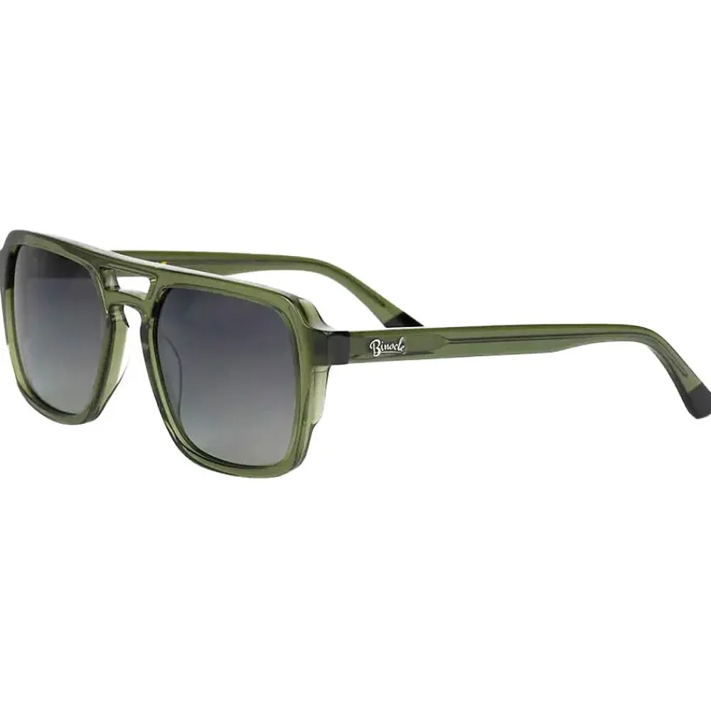 Lunettes Polarisées<Binocle Eyewear Lunettes de soleil Chandler Gradient Kaki Grey Polarized