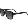 Discount Lunettes de soleil Chandler Shiny Black Grey Polarized Lunettes Polarisées