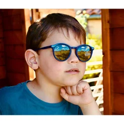 Lunettes Enfant|Lunettes Polarisées<Binocle Eyewear Lunettes de soleil Little California Dark Blue Grey Polarized