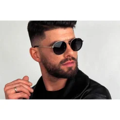 New Lunettes de soleil Arizona Gold Black Grey Polarized Lunettes Polarisées