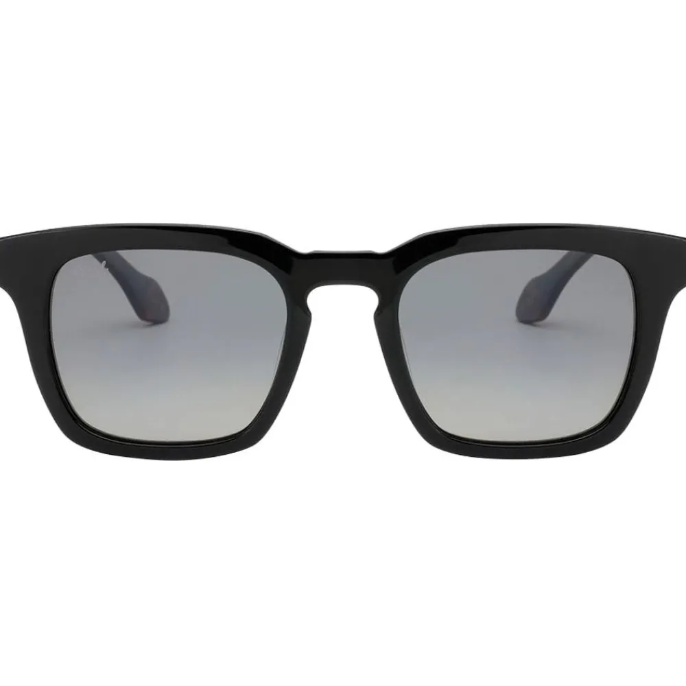 Lunettes Polarisées<Binocle Eyewear Lunettes de soleil Matt Shiny Black Gradient Grey Polarized