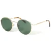 Sale Lunettes de soleil Indiana Shiny Gold Grey Green Polarized Femme Lunettes Femme|Lunettes Polarisées