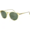 Lunettes Femme|Lunettes Polarisées<Binocle Eyewear Lunettes de soleil California Champagne Green Polarized