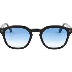 Lunettes Polarisées<Binocle Eyewear Lunettes de soleil James Shiny Black Blue Polarized