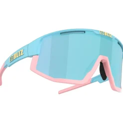 Outlet Lunettes de soleil Fusion Small Matte Pastel Blue Smoke Ice Blue Mirror Femme Lunettes, Visières|Lunettes Trail
