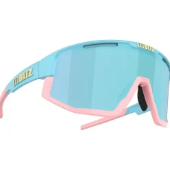 Outlet Lunettes de soleil Fusion Small Matte Pastel Blue Smoke Ice Blue Mirror Femme Lunettes, Visières|Lunettes Trail